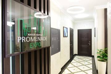 Фото номера Апартаменты с 1 спальней Апартаменты Promenade Lux 283 г. Нур-Султан 49