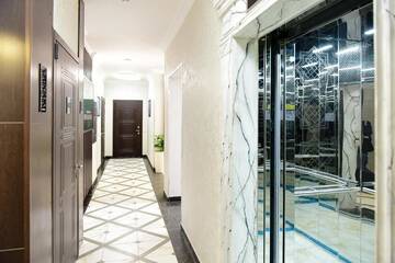 Фото номера Апартаменты с 1 спальней Апартаменты Promenade Lux 283 г. Нур-Султан 44