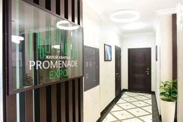 Фото номера Апартаменты с 1 спальней Апартаменты Promenade Lux 283 г. Нур-Султан 25