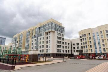 Фото номера Апартаменты с 1 спальней Апартаменты Promenade Lux 283 г. Нур-Султан 40