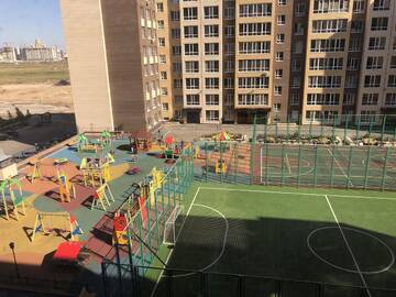 Фото номера Апартаменты с 1 спальней Апартаменты ЖК Амстердам г. Нур-Султан 16