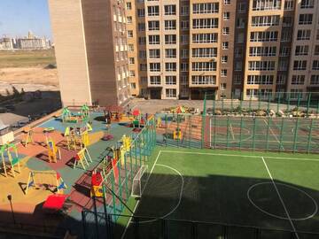 Фото номера Апартаменты с 1 спальней Апартаменты ЖК Амстердам г. Нур-Султан 32