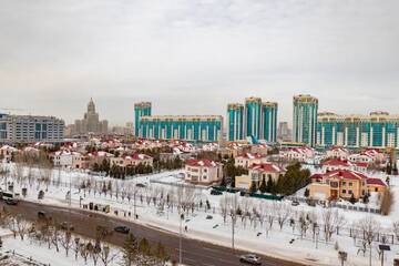 Фото номера Апартаменты с 1 спальней Апартаменты Просторная 1 ком. квартира в Центре возле Байтерека г. Нур-Султан 25