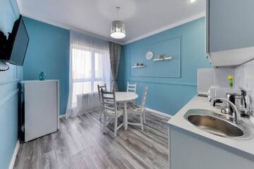 Фото номера Апартаменты с 1 спальней Апартаменты Almatau-new г. Нур-Султан 26