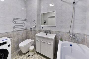 Фото номера Апартаменты с 1 спальней Апартаменты Almatau-new г. Нур-Султан 33