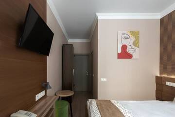 Фото номера Стандартный двухместный номер с 1 кроватью Отель NCityHotel г. Нур-Султан 7