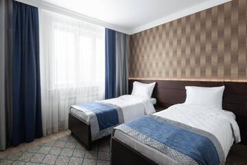 Фото номера Двухместный номер с 2 отдельными кроватями Отель NCityHotel г. Нур-Султан 5
