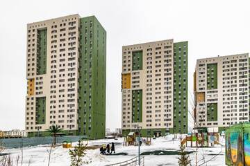 Фото номера Апартаменты с 1 спальней Апартаменты Apartments 7 Я-34 г. Нур-Султан 20