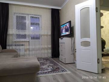 Фото номера Апартаменты с 1 спальней Апартаменты ЖК Коркем г. Нур-Султан 15