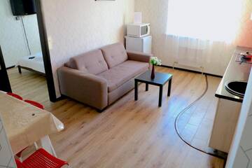 Фото номера Апартаменты с 1 спальней Апартаменты Prego apartments Korkem г. Нур-Султан 21