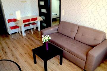 Фото номера Апартаменты с 1 спальней Апартаменты Prego apartments Korkem г. Нур-Султан 23