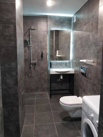 Фото номера Апартаменты с 1 спальней Апартаменты Apartment in Astana (nur-sultan) near by expo г. Нур-Султан 15