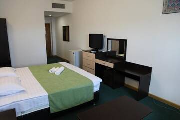 Фото номера Двухместный номер Делюкс с 1 кроватью Отель AirportHotel г. Нур-Султан 3