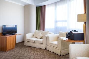 Фото номера Представительский люкс с 2 спальнями Отель Hotel Duman г. Нур-Султан 5