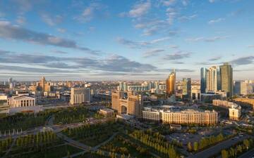 Фото номера Люкс длительного проживания Отель Astana Marriott Hotel г. Нур-Султан 5