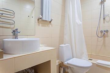 Фото номера Люкс с кроватью размера «king-size» Отель Red Village Hotel г. Нур-Султан 9