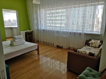 Фото номера Двухместный номер эконом-класса с 1 диваном-кроватью Хостелы The Place Astana Hostel г. Нур-Султан 6