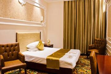 Фото номера Стандартный одноместный номер Отель Sky Luxe Hotel г. Нур-Султан 7