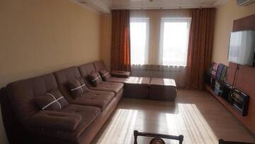 Фото номера Апартаменты с 2 спальнями Апартаменты Sunrise Apartments Triumph г. Нур-Султан 36