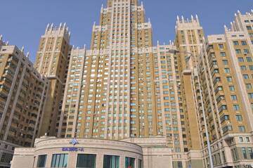 Фото номера Апартаменты с 2 спальнями Апартаменты Sunrise Apartments Triumph г. Нур-Султан 21